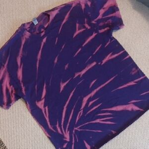 Purple Distressed  T-Shirt